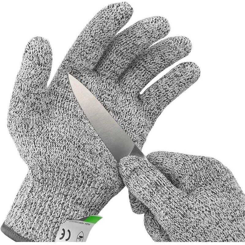 [neuwertig]extrem Strapazierfähige Und Schnittfeste Lebensmittelechte Handschuhe, Schutzklasse 5, Zum Austernöffnen (größe L)
