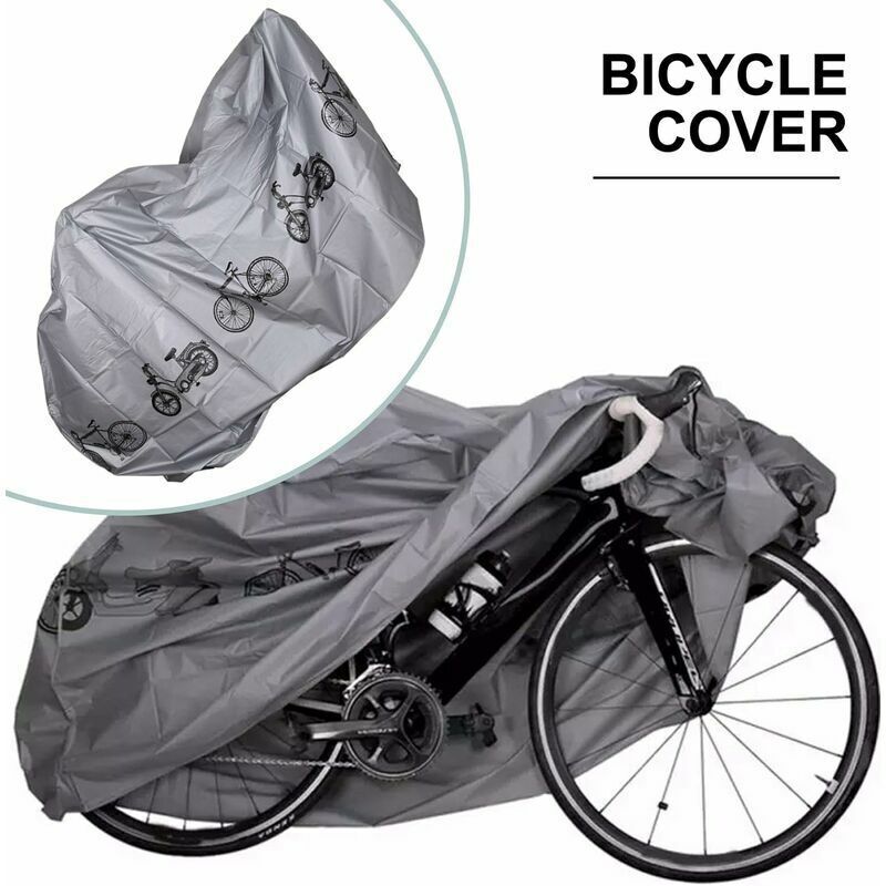[neuwertig]fahrrad-regenhülle, 200 X 110 Cm, Wasserdichte Schutzhülle Für Rennräder Und Mountainbikes Zur Aufbewahrung Im Innen- Und Außenbereich