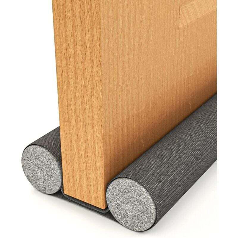 [neuwertig]isolierende Türdichtung – 93 Cm Lange, Doppellagige, Verstellbare Türbodendichtung, Geeignet Für Innen- Und Außentüren, Verhindert Effektiv Das Eindringen Kalter Luft.