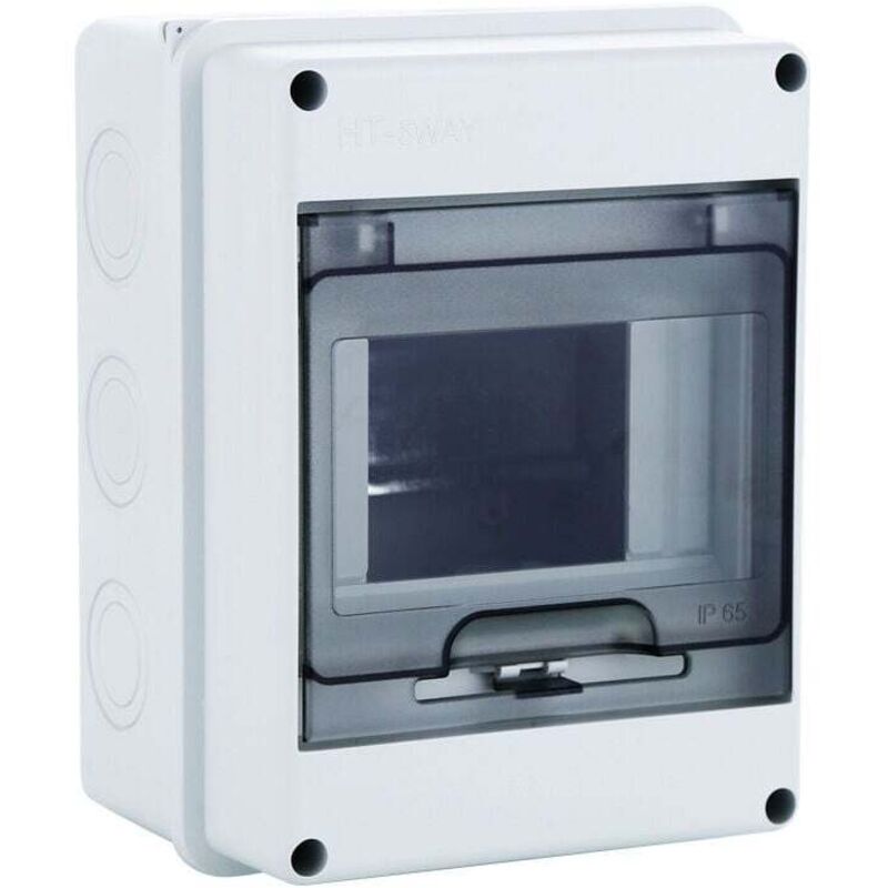 [neuwertig]ip65 Wasserdichter Schaltkasten Für Den Außenbereich, 5 Module, Ip65 Abs-kunststoffoberfläche, Wasserdichter Schaltkasten Für Den Außenbereich, Schaltschrank, Anschlussdose,