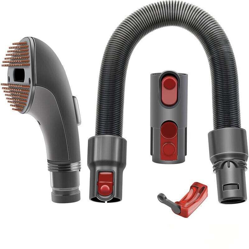 [neuwertig]hunde- Und Katzenhaarbürste, Kompatibel Mit Dyson V7, V8, V10, V11, V15 Und V6, Staubsaugerbürste Für Mittellanges Und Kurzes Fell, Tierhaare Mit Flexiblem Adapter Und Ein-/ausschalter