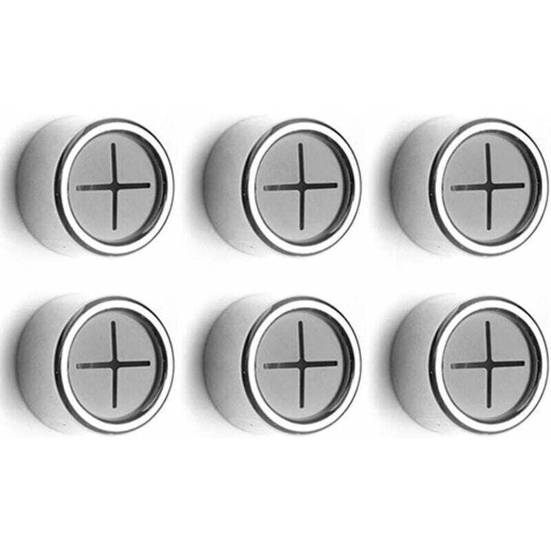 [neuwertig]set Mit 6 Handtuchclips, Selbstklebenden Handtuchhaltern, Handtuchhaltern Mit Saugnapf Für Badezimmer, Schrank Und Abstellraum (rund, Abs)