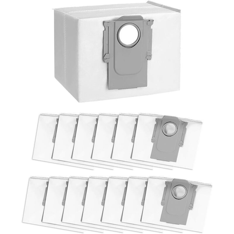 [neuwertig]14er-pack Staubbeutel Für Roborock Q7 M5+/q7 L5+/q10 S5+/q10 X5+/s8+/s8 Pro Ultra/s7 Maxv Ultra/s7 Pro Ultra/q7+/q7 Max+/q8 Max+/q5 Pro+/t8 Staubsauger, Ersatzbeutel-zubehör