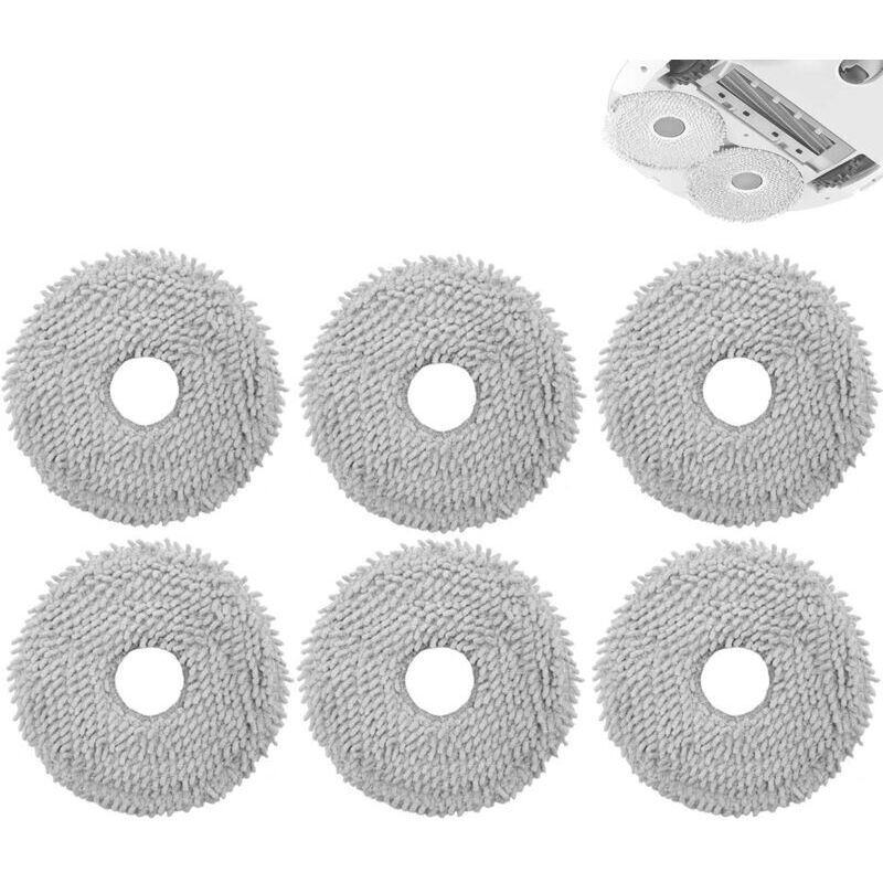 [neuwertig]6-teiliges Reinigungstuch Für Roborock Qv 35a/35s Qrevo Curv S5x, Qrevo Edge S5a, Saros 10r, Qrevo Curv, Qrevo Master, Qrevo Slim, Qrevo Plus, Qrevo, Qrevo Maxv, Qrevo S, Qrevo Pro Staubsau