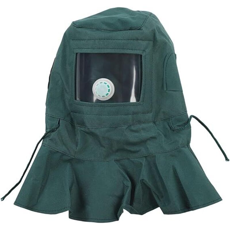 [neuwertig]sandstrahlhaube, Nackenschutz Für Sandstrahlgeräte, Schutzhaube Für Strahlgeräte, Gesichtsmaske, Schutzschild, Pulverbeschichtungsabdeckung Für Sandstrahlgeräte