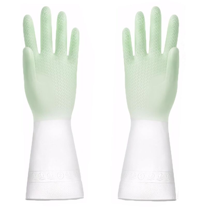 [neuwertig]hochwertige Chemikalienschutzhandschuhe: Beständig Gegen Öl, Fett, Säuren Und Lösungsmittel, Abriebfest Und Empfindlich (grün)