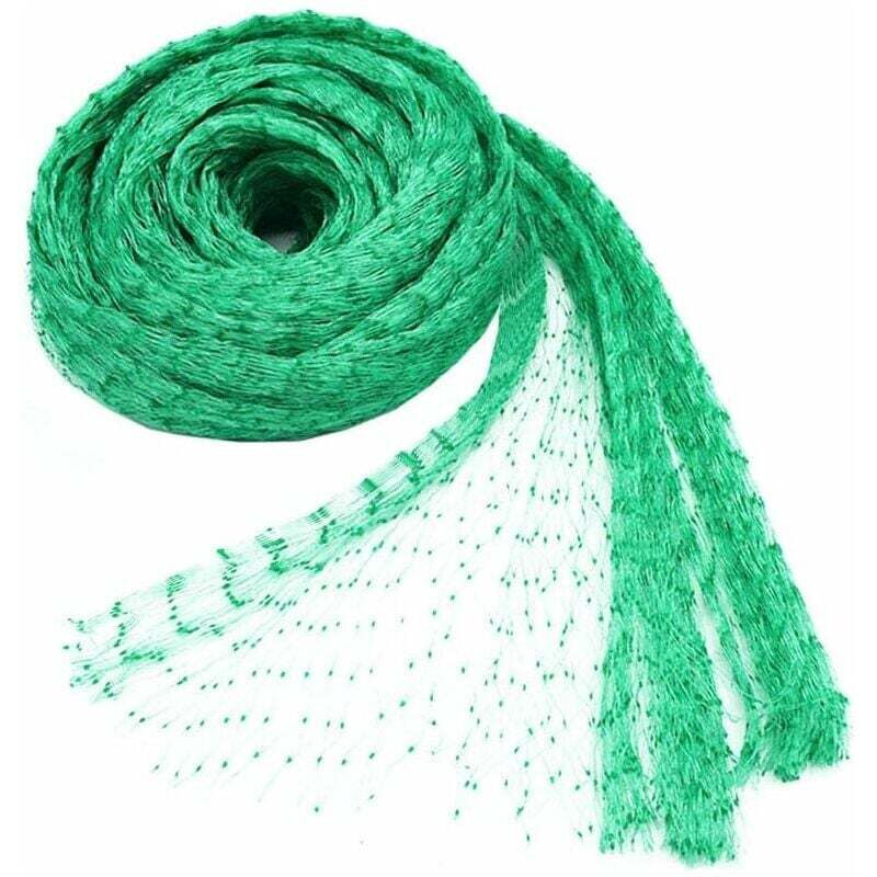 [neuwertig]10 M X 4 M Vogelschutznetz, Gartenvogelschutznetz, Nylon-vogelschutznetz, Schützt Obstbäume Und Gemüse Vor Schäden Durch Vögel Und Andere Tiere.