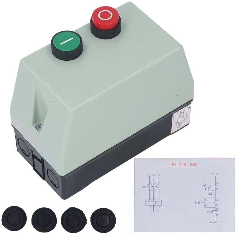 [neuwertig]magnetischer Elektromotorstarter, Wasserdichter Startschalter Ip55, Einphasig 220–230 V