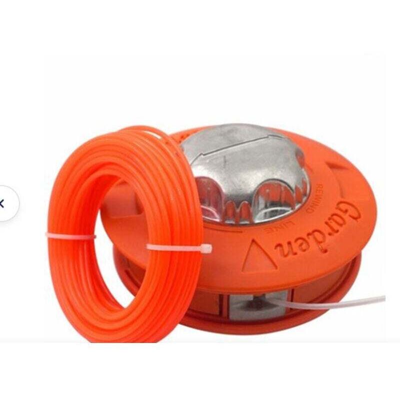 [neuwertig]universalspule Für Freischneiderkopf M10 X 1,25 Mit 2,4 Mm X 15 M Nylonfaden