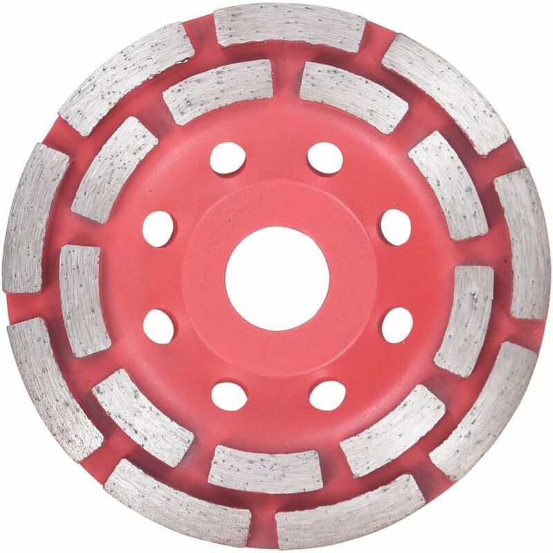 [neuwertig]diamantschleifscheibe Mit Doppellinie Zur Oberflächenvorbereitung, Kantenverrundung Und Glättung Von Mauerwerksoberflächen, 115 Mm