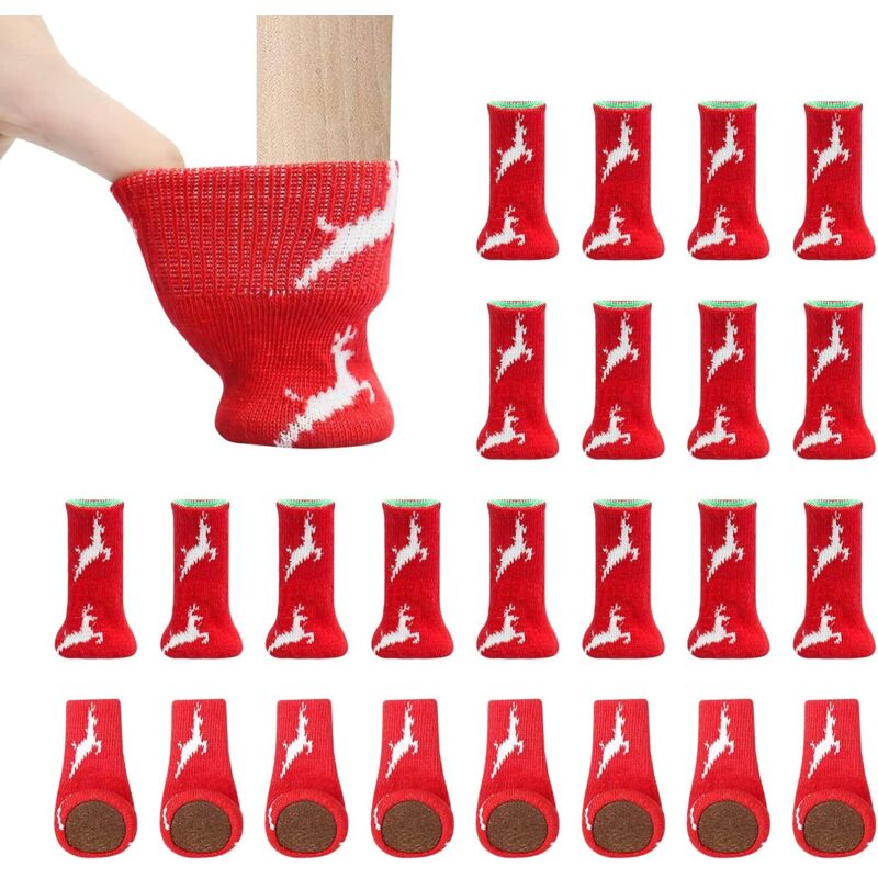 [neuwertig]stuhlschutzsocken – 24er-packung Zum Schutz Vor Kratzern Und Geräuschen
