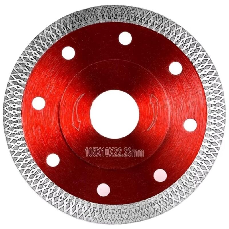 [neuwertig]set Mit 5 Diamanttrennscheiben Für Trockenschnitte, 105 Mm, Für Fliesen, Porzellan, Keramik Und Steinzeug