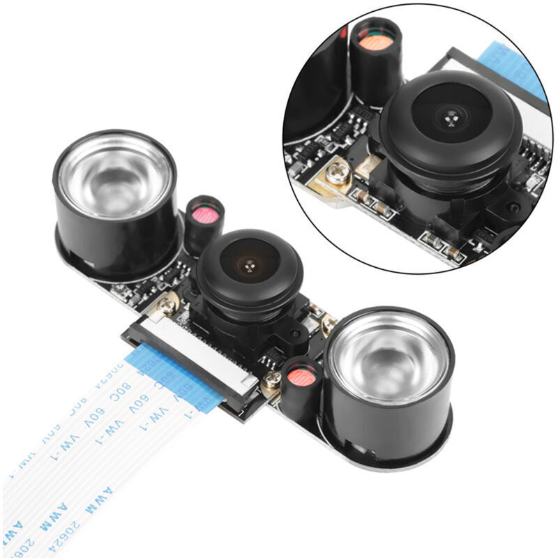 [neuwertig]5-megapixel-nachtsichtkameramodul Mit 130°-sichtwinkel Für Raspberry Pi B 3/2