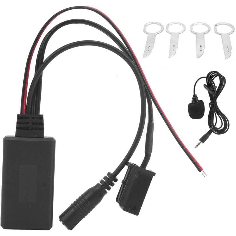 [neuwertig]bluetooth 5.0 Adapter, Aux Freisprecheinrichtung, Mikrofon, 8-pin Autoradio, Ford 5000/6000 Cd