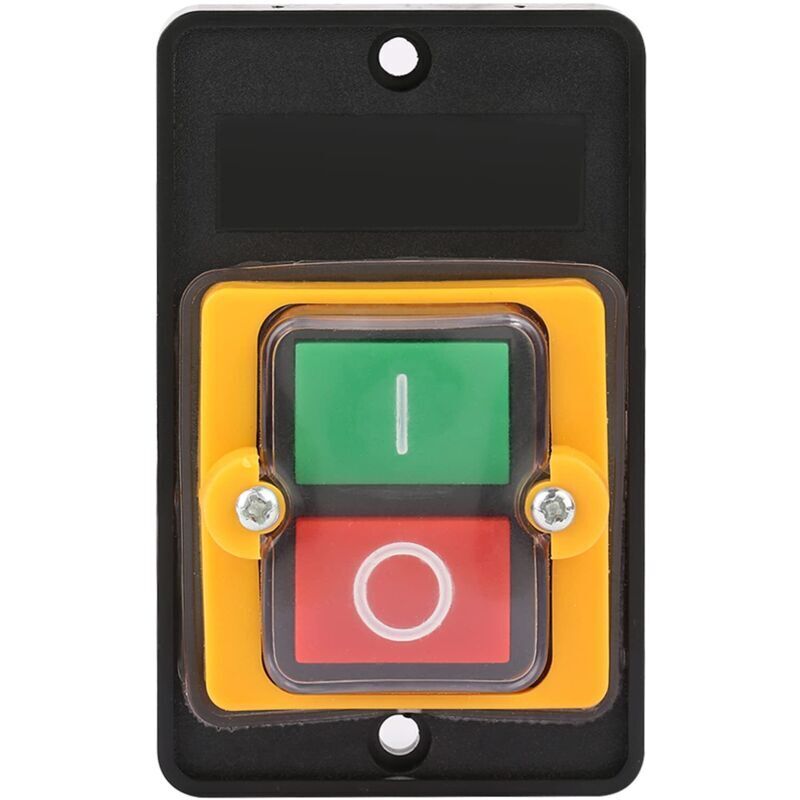 [neuwertig]drucktaster, Ac220v/380v 10a Wasserdichter Drucktaster-sicherheitsschalter Ein/aus Drucktaster Für Mechanische Geräte Und Textilmaschinen