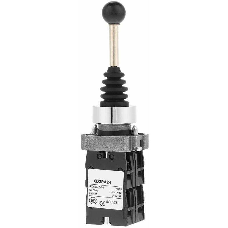 [neuwertig]joystick-schalter, Joystick-controller, Federrückstellschalter, 4-positionen-industrie-ersatzschalter, Schwarz