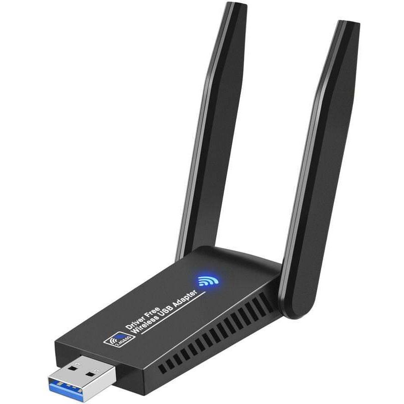 [neuwertig]leistungsstarker Wlan-dongle, Dualband-usb-3.0-wlan-dongle, 2,4-ghz-/5,8-ghz-wlan-dongle, Usb-wlan-adapter Für Pc/laptop/desktop/tablet, Kompatibel Mit Windows 11/10/8/7/vista