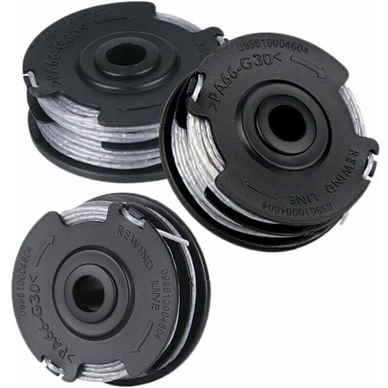 [neuwertig]set Mit 3 Spulen Für Bosch Art 24, 27, 30, 30-36 Li Freischneider, 18 M X 1,65 Mm