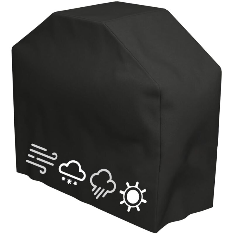 [neuwertig]grillabdeckung Für Den Außenbereich, Abdeckung, Grillplane, 210d Oxford Grillschutz, Geeignet Für Wind/sonne/wasser, Abdeckung Passt Auf Die Meisten Grills (120 X 66 X 120)