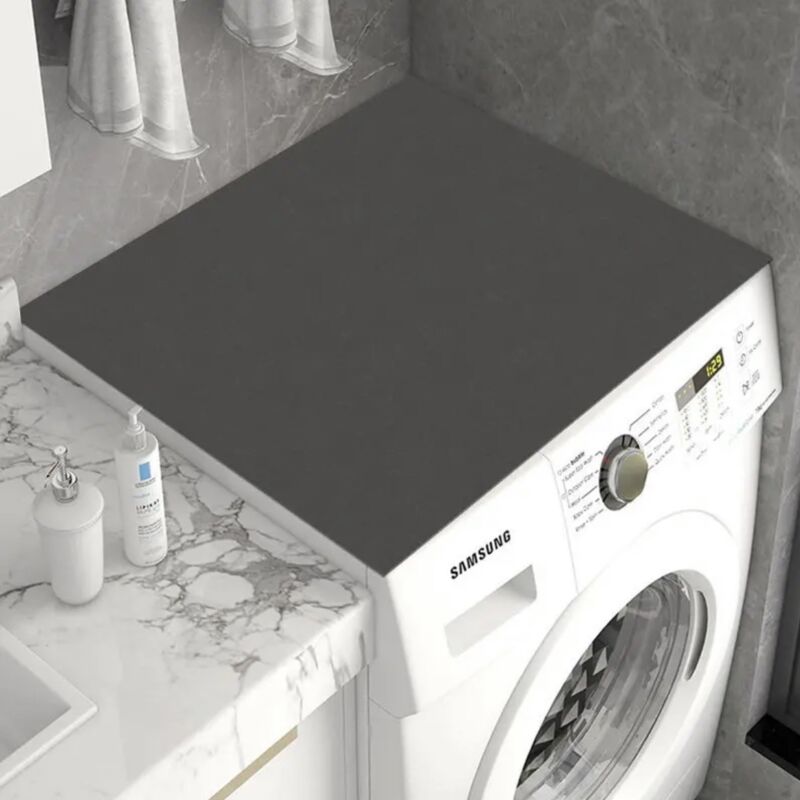 [neuwertig]rutschfeste Waschmaschinenmatte 50 X 50 Cm – Waschmaschinenabdeckung – Für Waschmaschine, Trockner, Küche, Wohnmobil