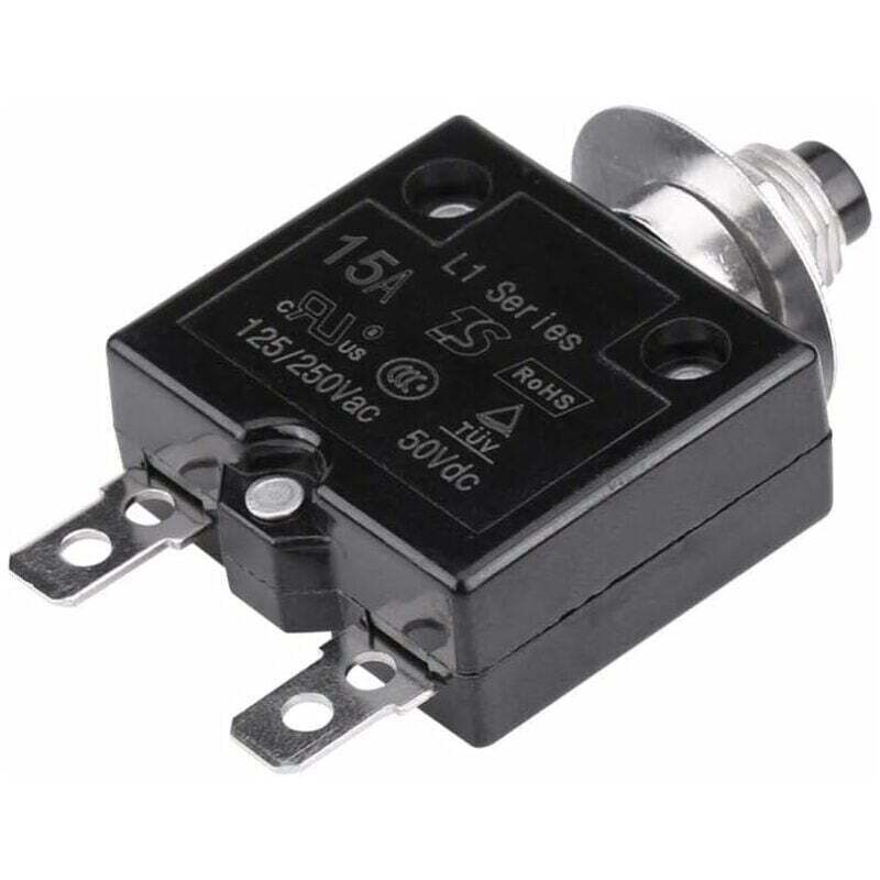 [neuwertig]ikodm 50vdc 15a Drucktaster-leistungsschalter