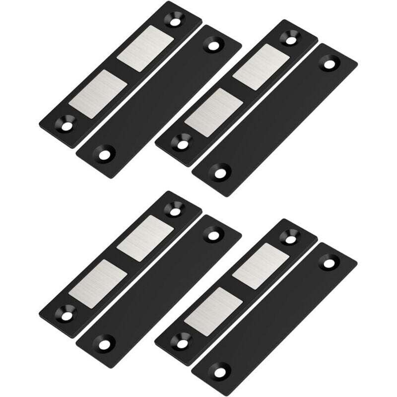 [neuwertig]konfektioniert Mit 4 Ultrastarken Magnetchips Für Armadi, Magneti Neri Pro Casetti, Doppia Magnetica Chiusura Per Moving, Armadi, Credenze, Ante Di Armadi