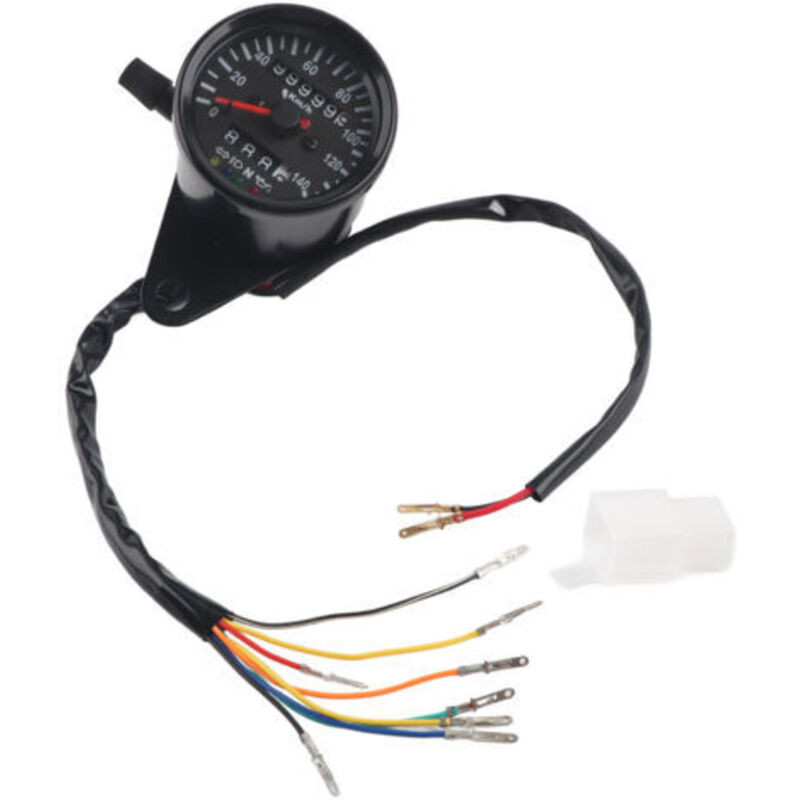 [neuwertig]universeller Tachometer, Led-hintergrundbeleuchteter Kilometerzähler, Für Motorräder Und Autos