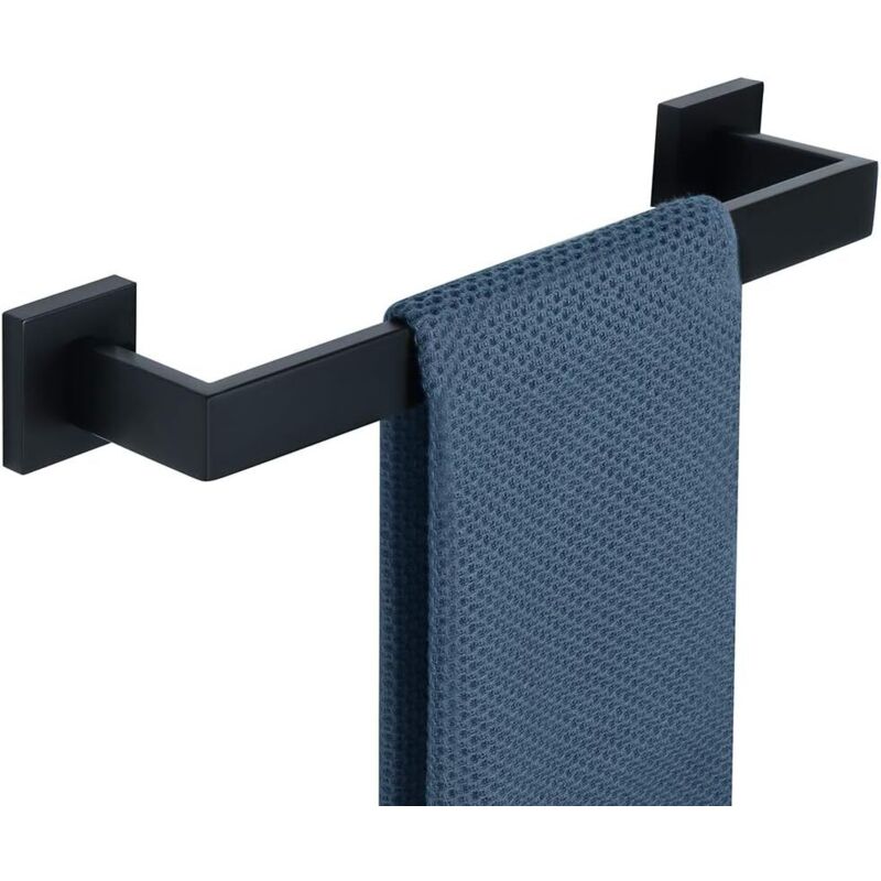 [neuwertig]wandmontierter Handtuchhalter, Badezimmer-handtuchhalter, 40 Cm Handtuchhalter, Edelstahl Sus304, Mattschwarze Oberfläche