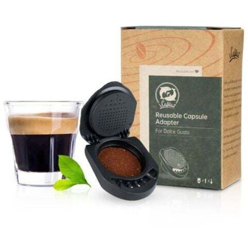 [neuwertig]wiederbefüllbare Kaffeekapseln Für Dolce Gusto, Wiederverwendbarer Tagesadapter, Kompatibel Mit Genio, Kaffeemaschinenzubehör