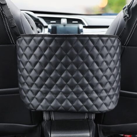 [neuwertig]aufbewahrungstasche Für Autositze, Handtaschenhalter Fürs Auto, Geräumiger Organizer Für Die Rückenlehne Aus Leder