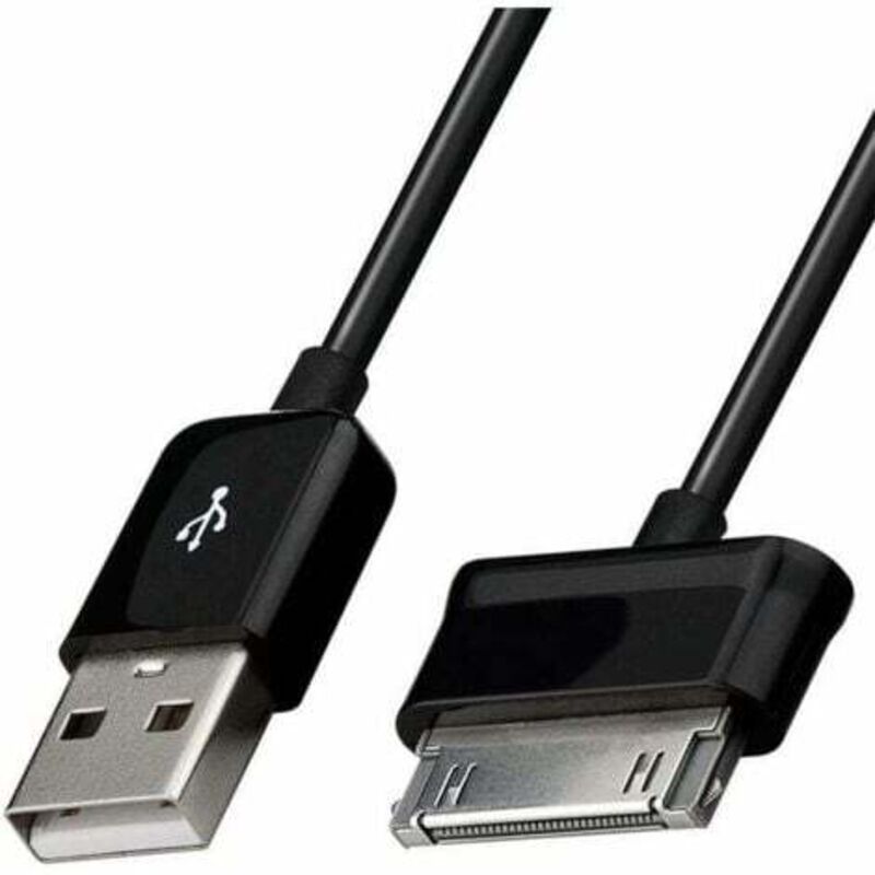 [neuwertig]usb-datenkabel, Ladekabel, Datensynchronisationskabel, Schwarz, Für Samsung Galaxy Tab 2 10.1 P1000 & 7.1 Ladegerät