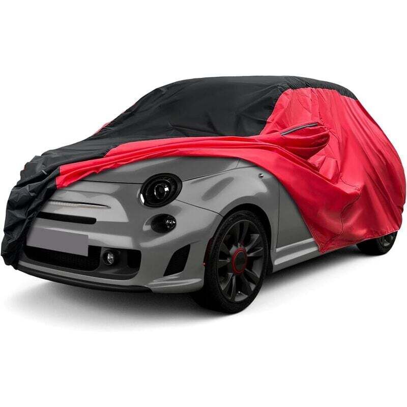 [neuwertig]autoabdeckung Passend Für Vw Up, Fiat 500, Fiat Panda, Smart Forfour, Universelle, Komplett Wasserdichte Garagenabdeckung Mit Reißverschlusstür Für Schnee-, Regen- Und Allwetterschutz