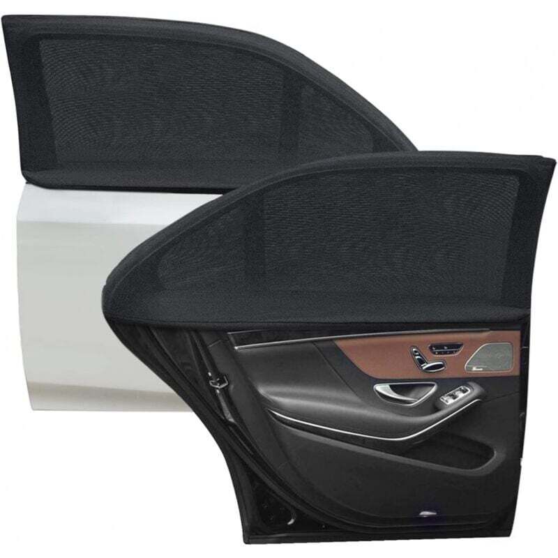 [neuwertig]sonnenschutz Fürs Auto, 2-teiliger Sonnenschutz, Maximaler Uv-schutz, Passend Für Die Meisten Autos Mit Klebestreifen, Einfache Montage Und Demontage (xl) Frontscheibe