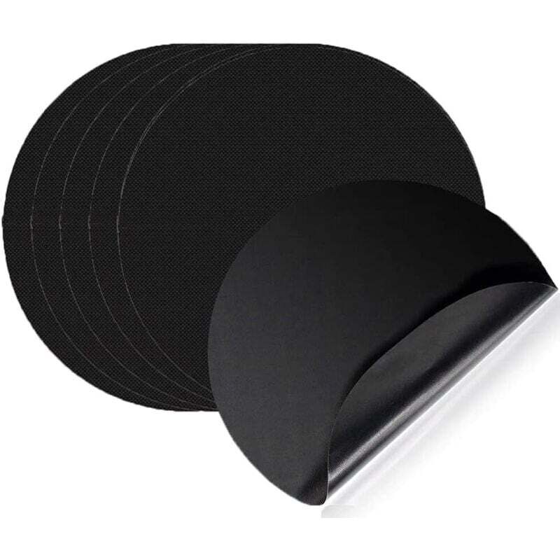 [neuwertig]10 Stück Antihaft-backmatten Für Pfannen Und Pfannen, Küchen-antihaftmatten Aus Teflon, Langlebig, Wiederverwendbar, Hitzebeständig, 24 Cm Durchmesser, Hochtemperatur-kochutensilien