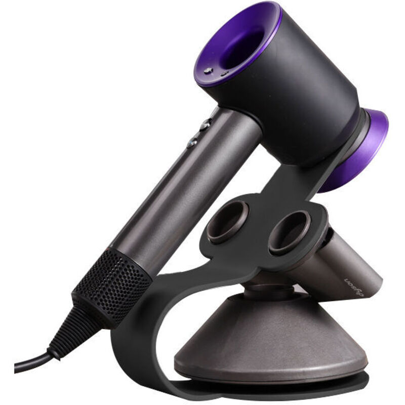 [neuwertig]haartrocknerständer Für Dyson Supersonic, Aluminiumständer, Schwarz