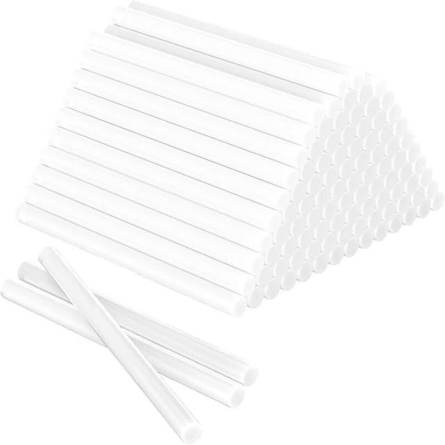 [neuwertig]100 Stück 7x100mm Transparente Universal-heißklebesticks Für Schnelltrocknungspistolen, Diy-bastelarbeiten