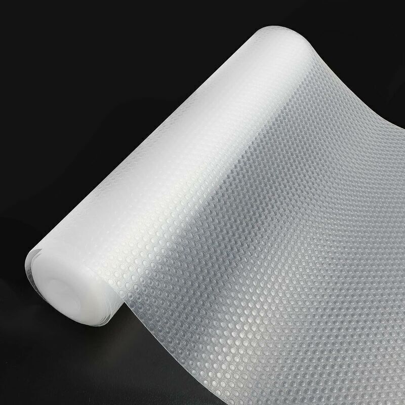 [neuwertig]rutschfeste Schubladenmatte, Nicht Klebende, Antibakterielle Und Waschbare Transparente Küchenkühlschrankmatte, Diy-rutschfeste Schubladeneinlage, Eva-kunststoffschutz, 45200 Cm
