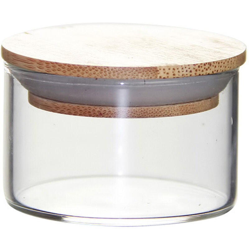 [neuwertig]set Mit 10 Gewürzgläsern Aus Glas, 40 Ml, Kleine Luftdichte Aufbewahrungsgläser Mit Bambusdeckeln