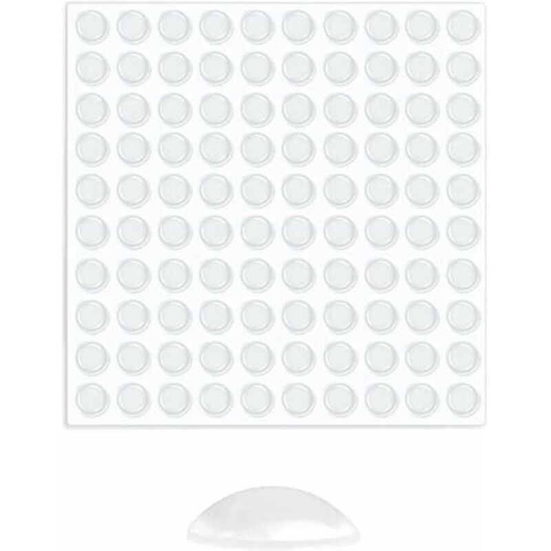 [neuwertig]gummischutzpuffer, Transparente Klebefüße, 100 Selbstklebende Gummipads, Stoßdämpfend Und Geräuschreduzierend, Ideal Für Möbel, Selbstklebende Türdämpfer, Möbelgleiter.