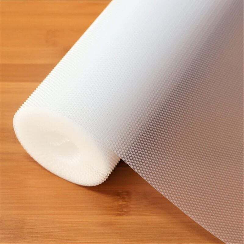 [neuwertig]küchenregaleinlage – 60 Cm X 500 Cm – Transparent/diamantmuster – Rutschfestes Eva – Haftet Nicht – Wasserdicht – Waschbar – Schrankeinlage – Kühlschrankeinlage – Spindeinlage – Matte