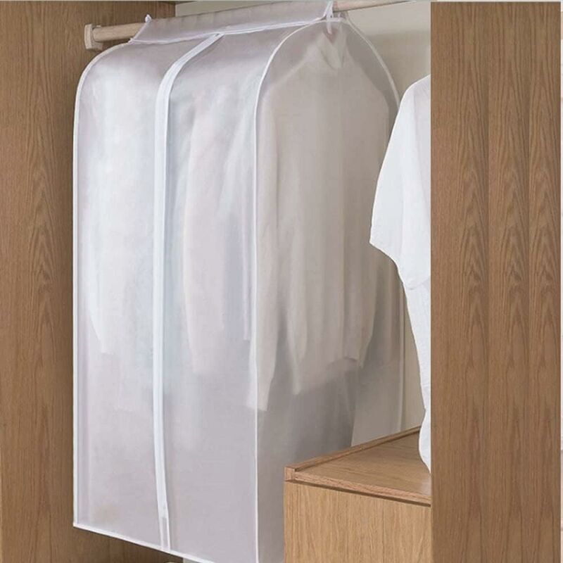 [neuwertig]extra Großer Kleidersack (xl 60 X 50 X 120 Cm) – Langlebige Aufbewahrung Für Jacken, Mäntel, Kleider, Anzüge, Staubschutz – Transparent