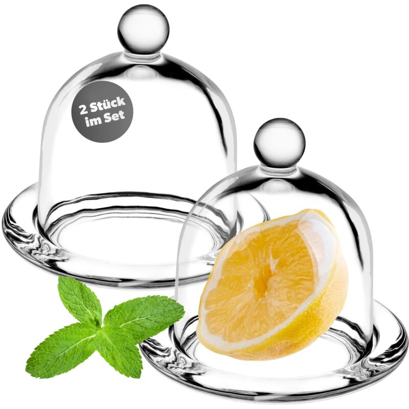 [neuwertig]zitronenbox Mit Deckel Und Glasplatte Zur Frischhaltung Von Obst Und Gemüse, Ideal Für Tomaten Und Zwiebeln (2er-set)