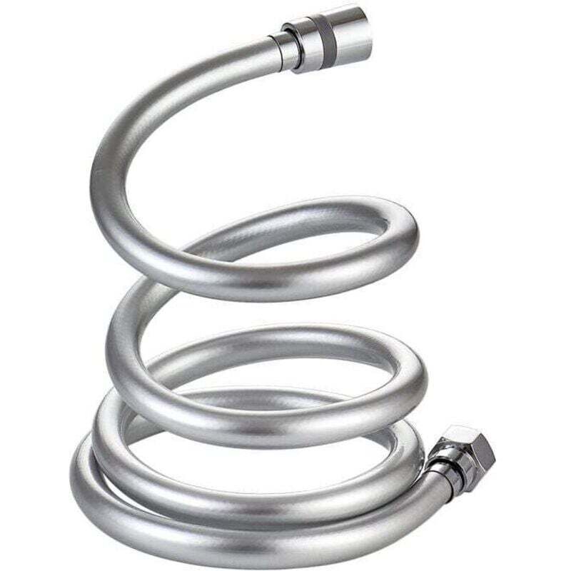 [neuwertig]duschschlauch, 1,5 M Pvc-duschschlauch, 360°-dreh- Und Knickschutz, Messinganschluss, Universal G 1/2