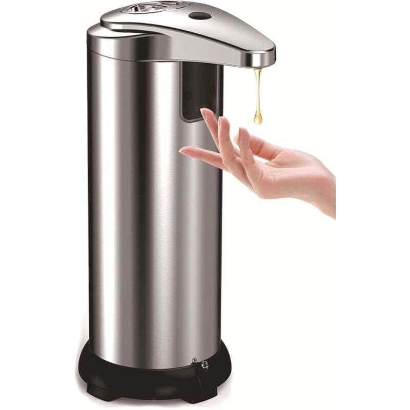 [neuwertig]distributeur De Savon Automatique Sans Contact Avec Capteur Infrarouge Et Base Étanche