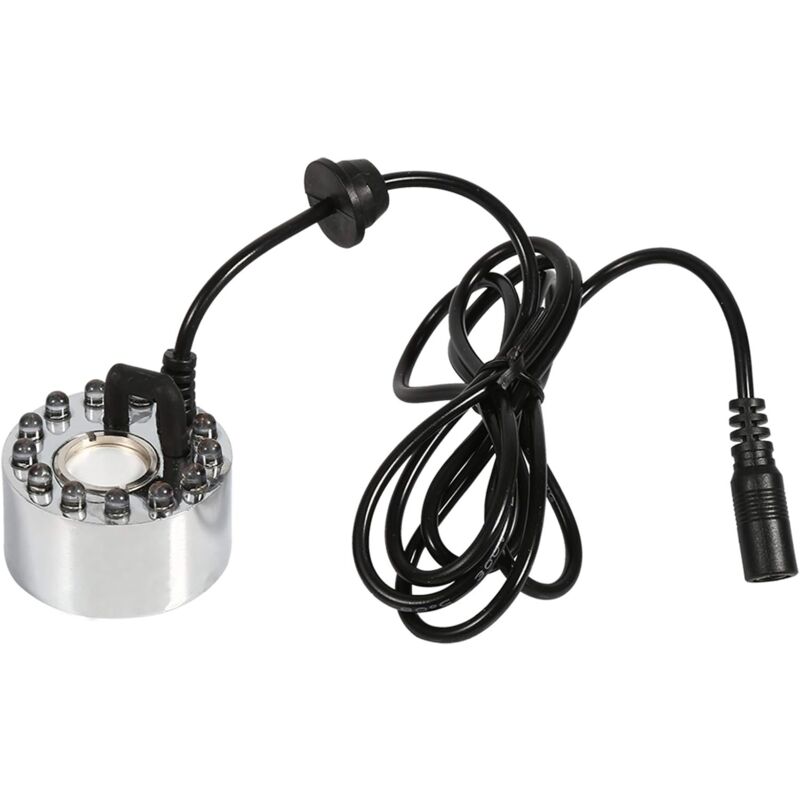 [neuwertig]wassernebel-luftbefeuchter Mit Ultraschallvernebler, 12 Leds, 24 V, Dreifarbiger Farbverlauf