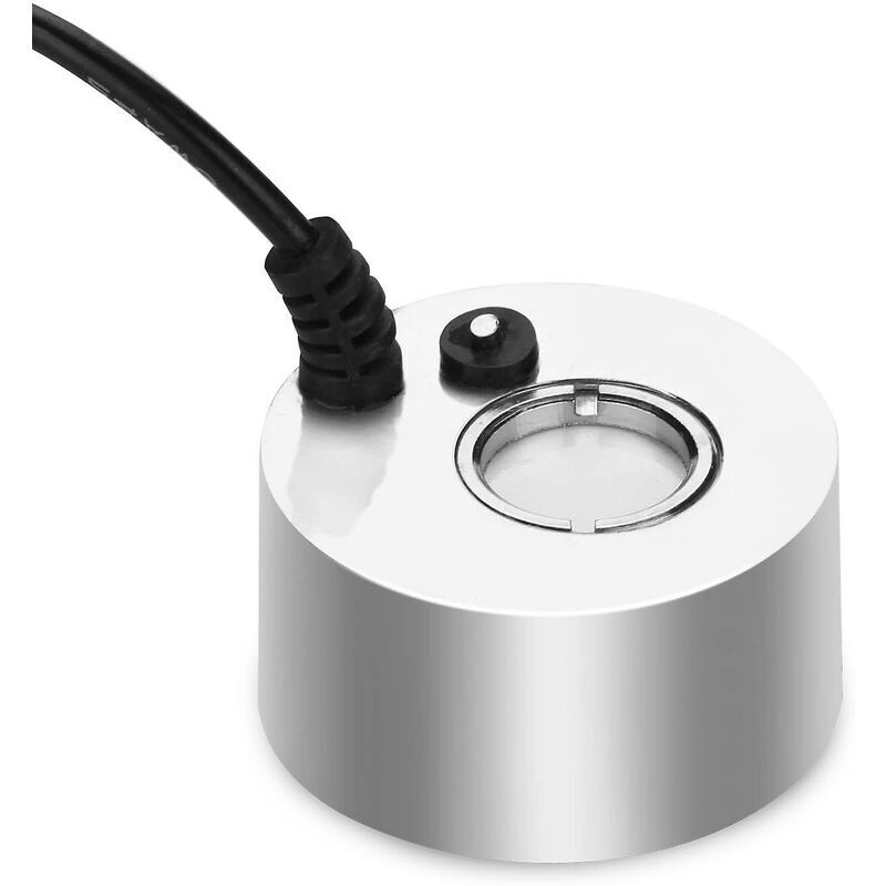 [neuwertig]24v Ultraschall-metallnebelgerät Für Teich, Aquarium, Garten, Halloween, Eu-stecker (silber)