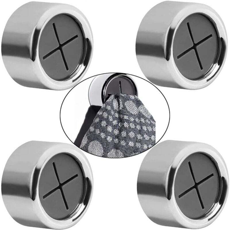 [neuwertig]set Mit 4 Handtuchclips, Selbstklebende Handtuchclips, Kein Bohren Erforderlich, Selbstklebende Handtuchhalter Für Badezimmer, Küche Und Haushalt (4 Stück)