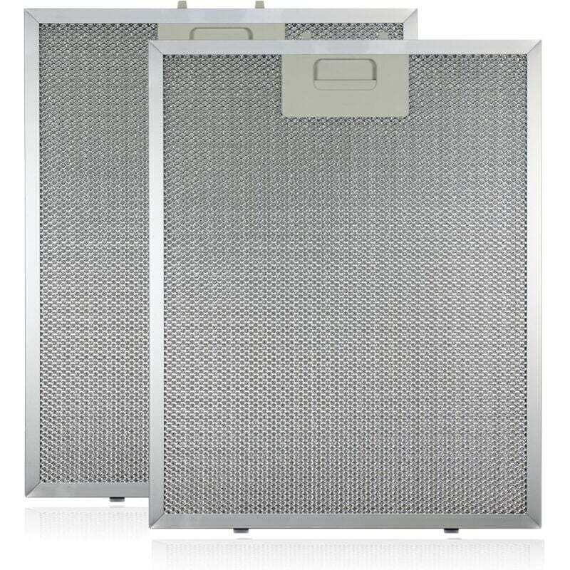 [neuwertig]metallener Fettfilter Für Dunstabzugshaube (silber, 320 X 260 Mm, 2 Stück)