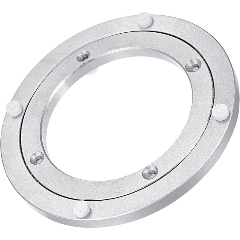 [neuwertig]5,5" Drehbarer Aluminium-drehständer Mit Schwenkbarer Basis Für Kommerzielle Ausstellungsdisplays Und Tischplatten