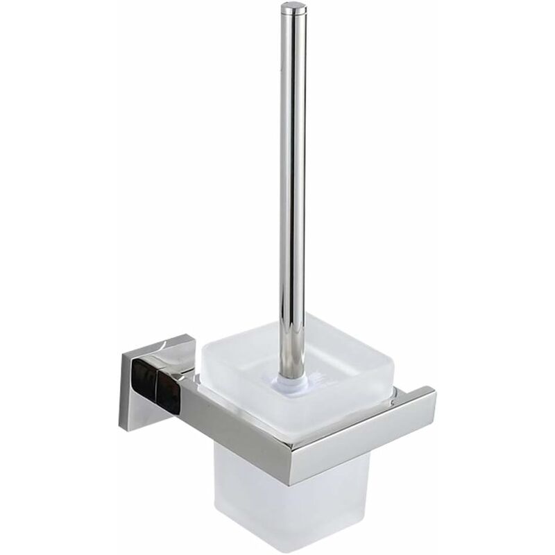 [neuwertig]wc-bürstenhalter In Silber, Edelstahl 304, Schlichter Wc-bürstenhalter Mit Polierter Oberfläche, Modernes Und Einfaches Design, Unverzichtbares Badezimmeraccessoire